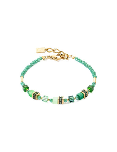 Bracelet Coeur De Lion Mini Cube Vert