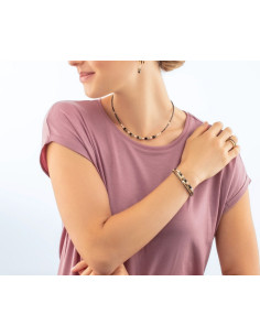 Bracelet Coeur De Lion Sparkling Princess Noir 2