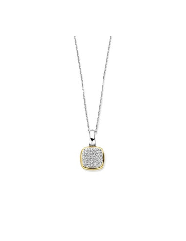 Collier Ti Sento En Argent Et Plaqué Or
