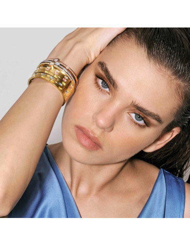 Bracelet Pretty Bangle Rosé Nomination Bleu Taille M