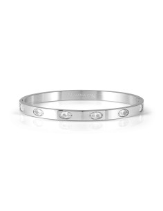 Bracelet Pretty Bangle Argenté Nomination Bleu Taille S