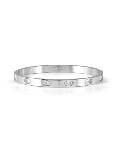 Bracelet Pretty Bangle Argenté Nomination Bleu Taille S