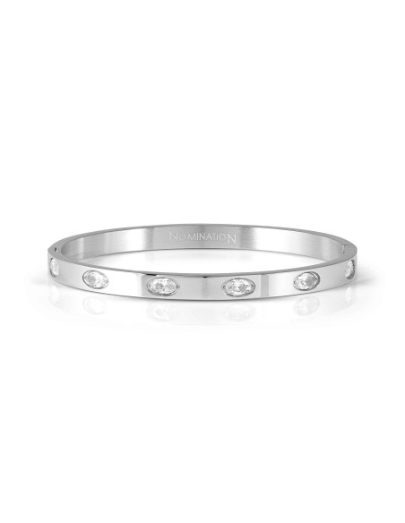 Bracelet Pretty Bangle Argenté Nomination Bleu Taille S