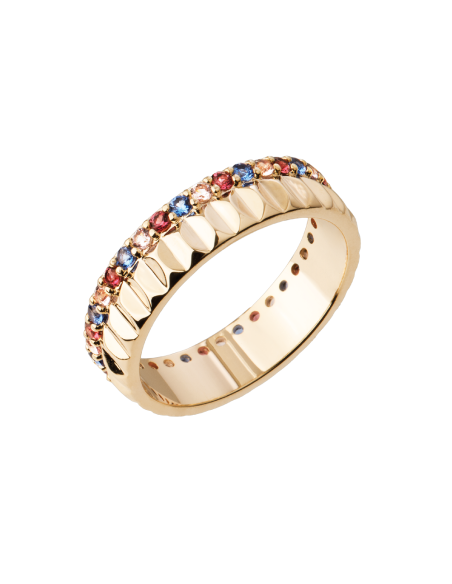 Bague Cisèle De Saunier En Plaqué Or 70465910102