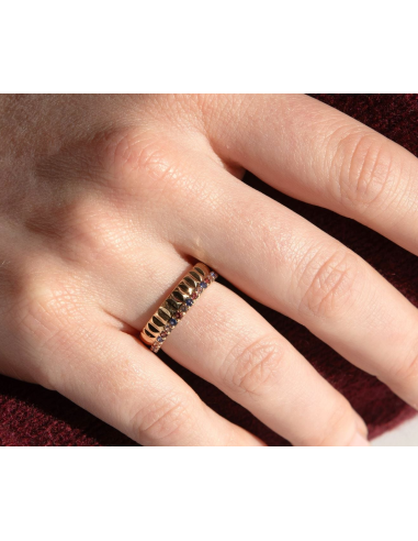 Bague Cisèle De Saunier En Plaqué Or 70465910102