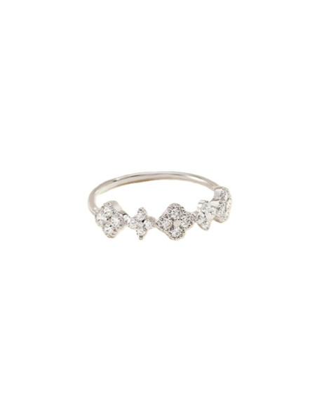 Bague AGATHA Argent Fine Beloved Et Oxydes De Zirconium