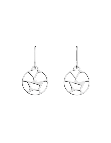 Boucles d'Oreilles Georgettes Dormeuses Girafe Finition Argent 70318921600