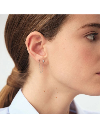Piercing Puce Beloved Agatha En Argent