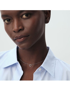 Collier Ras Du Cou Rondou Agatha En Argent 2