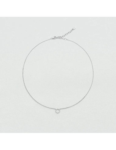 Collier Ras Du Cou Rondou Agatha En Argent