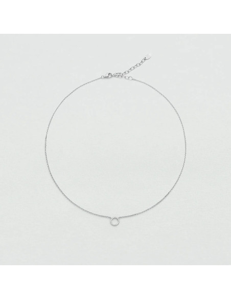 Collier Ras Du Cou Rondou Agatha En Argent