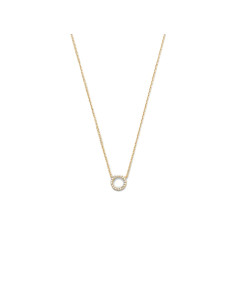 Collier Ras Du Cou Rondou Agatha En Plaqué Or