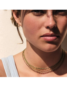 Collier Agatha Ras Du Cou Smarty Argenté 2