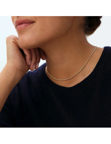 Collier Agatha Ras Du Cou Smarty Argenté