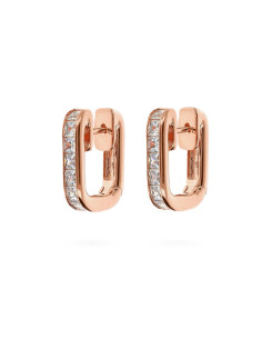 Créoles Carrées Cubiques Bronzallure