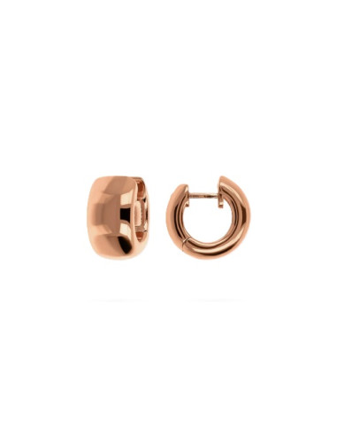 Créoles Or Rose Bronzallure