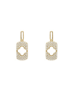 Boucles D'oreilles Trèfle Charles Garnier Collection Légende