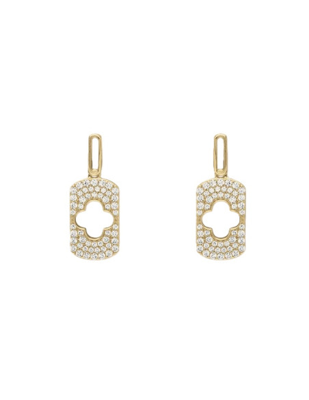 Boucles D'oreilles Trèfle Charles Garnier Collection Légende
