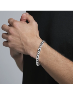 Bracelet Homme Acier ROMEO Céramique Noir De Jourdan JH110059B 2