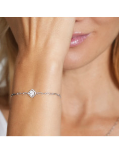 Bracelet Charles Garnier En Argent Et Oxydes De Zirconium Collection Légende 2