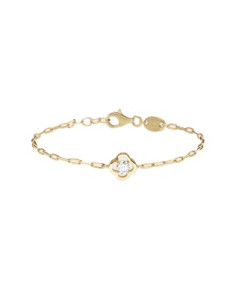 Bracelet Solitaire En Plaqué Or Charles Garnier Collection Légende