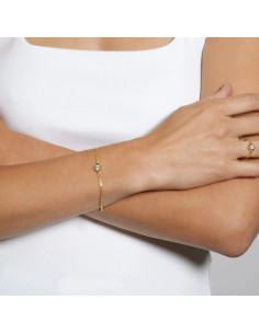 Bracelet Solitaire En Plaqué Or Charles Garnier Collection Légende 2