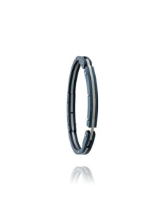 Bracelet Zeus De Jourdan En Acier Bleu