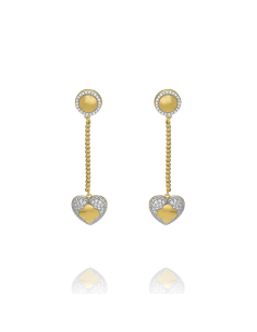 Boucles D'oreilles Pendantes PASSION De Charles Garnier