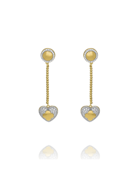 Boucles D'oreilles Pendantes PASSION De Charles Garnier