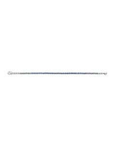 Bracelet Tennis TiSento En Argent Et Oxydes Bleus 2