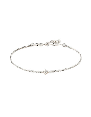 Bracelet AGATHA Souple OURSE En Argent