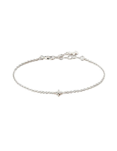 Bracelet AGATHA Souple OURSE En Argent
