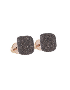 Boucles d'oreilles Pesavento Rose Polvere di Sogni marron