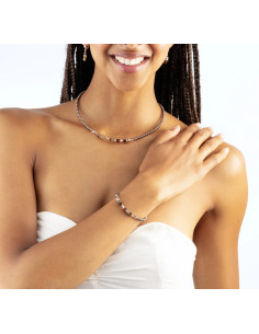 Collier Coeur De lion Princess Earth Rose Marron 2