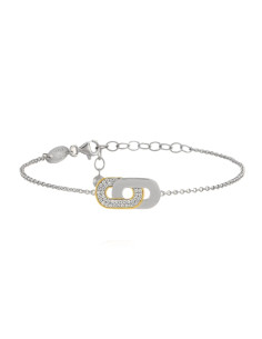 Bracelet Styles CHARLES GARNIER Deux Maillons Et Oxydes AGF170200B