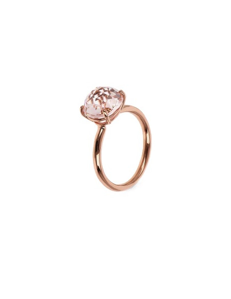 Bague Cocktail BRONZALLURE Pierre Prisma Mosaïque Champagne