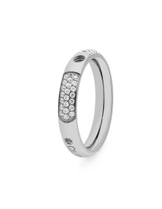 Bague Qudo En Acier Basic Small Deluxe