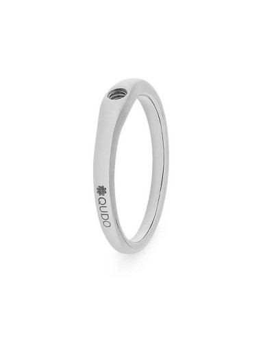 Bague Qudo En Acier Basic Fine