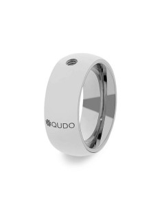 Bague Qudo En Acier Collection Basic Big