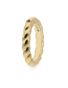 Bague Qudo En Acier Jaune Basic Lana