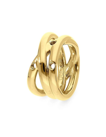 Bague Qudo En Acier Jaune Basic San Marino