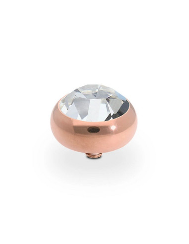 SESTO Top 10mm QUDO Crystal Acier Rose