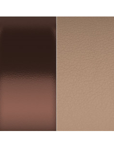 Cuir pour Bague 12MM Les Georgettes Marron Glacé/ Mocha