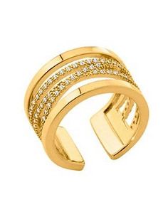 Bague Les Georgettes Modèle Précieuse Liens Finition Dorée