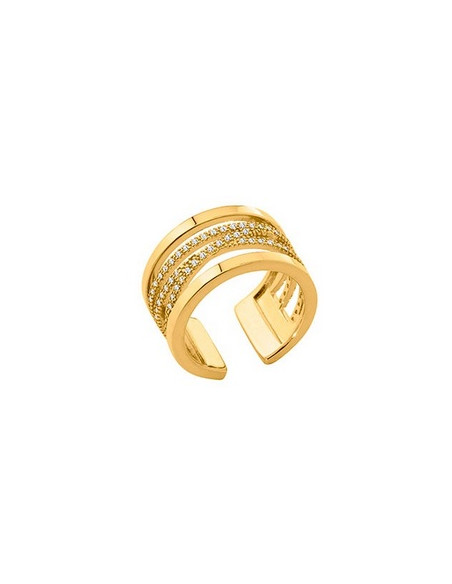Bague Les Georgettes Modèle Précieuse Liens Finition Dorée