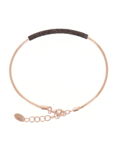 Bracelet En Polvere Marron De la Maison Pesavento WDNAB188