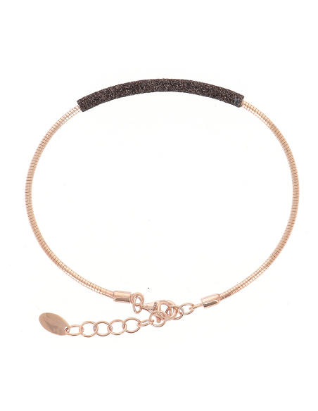 Bracelet Polvere Bronze Pesavento Argent rose-WDNAB188