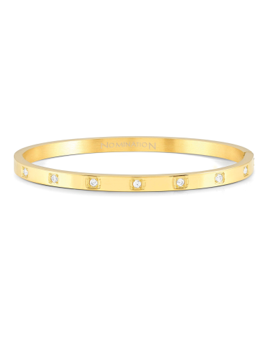 Bracelet Jonc Pretty Bangle Doré Nomination Et 7 Oxydes