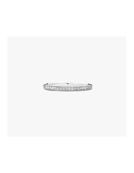 Bague Ti Sento Argent Et Zirconium