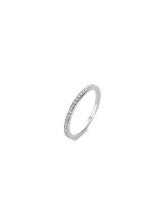 Bague Ti Sento Argent Et Zirconium